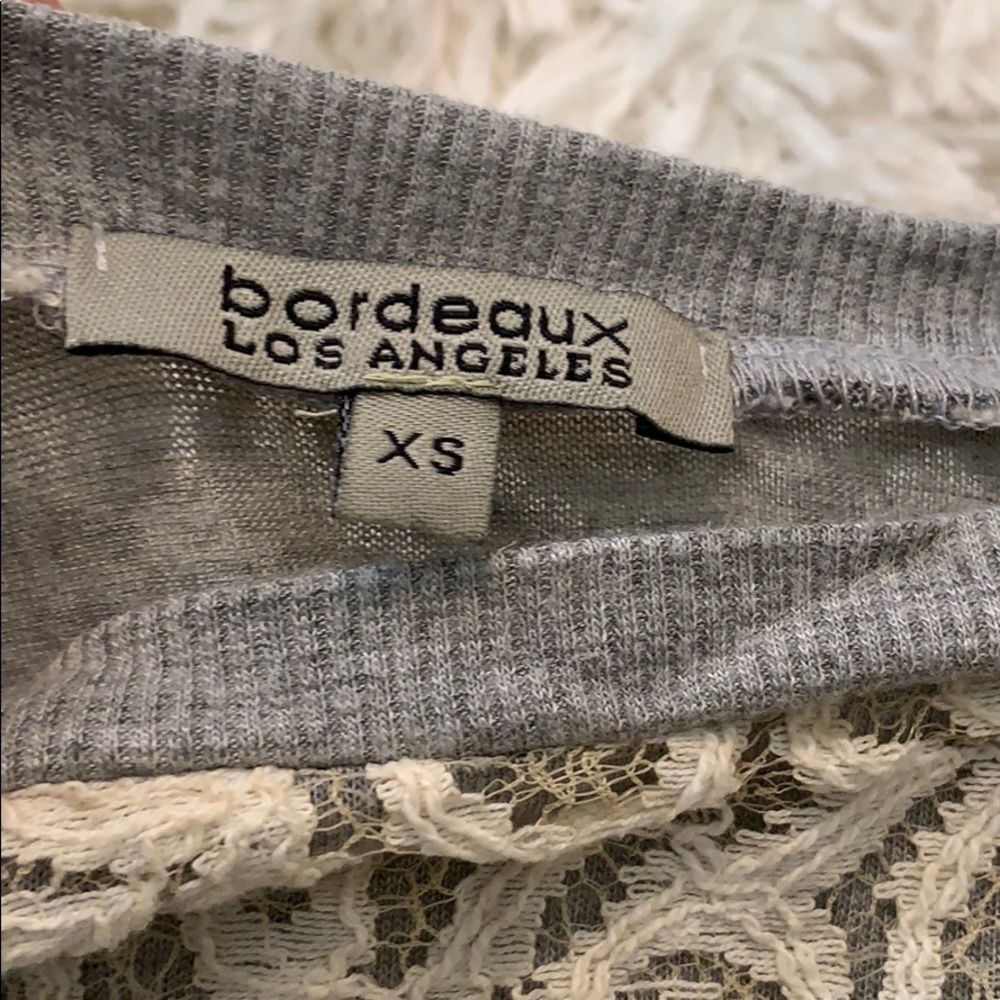 Anthropologie Lace crewneck top - Picture 5 of 8
